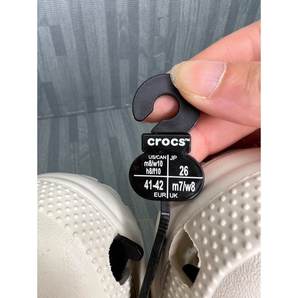 Crocs Classic Clogs Bone/Beige - Multi Size (M9/W11, M8/W10) New main image 5